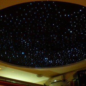 Натяжной потолок звездное небо видео